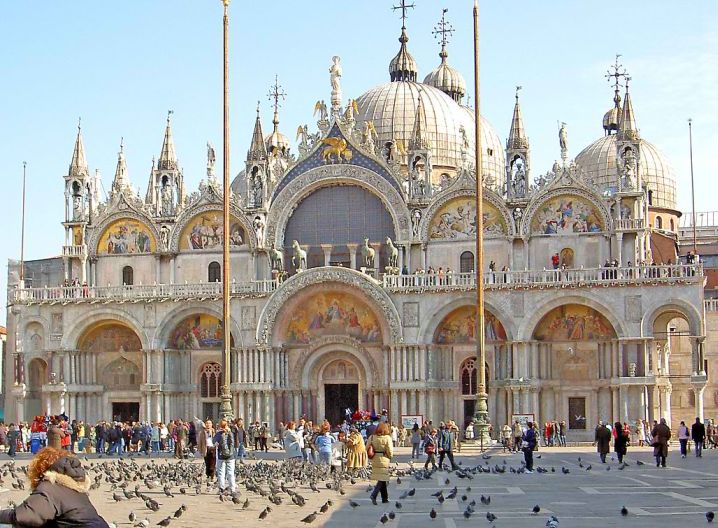 magnificent church in Venice