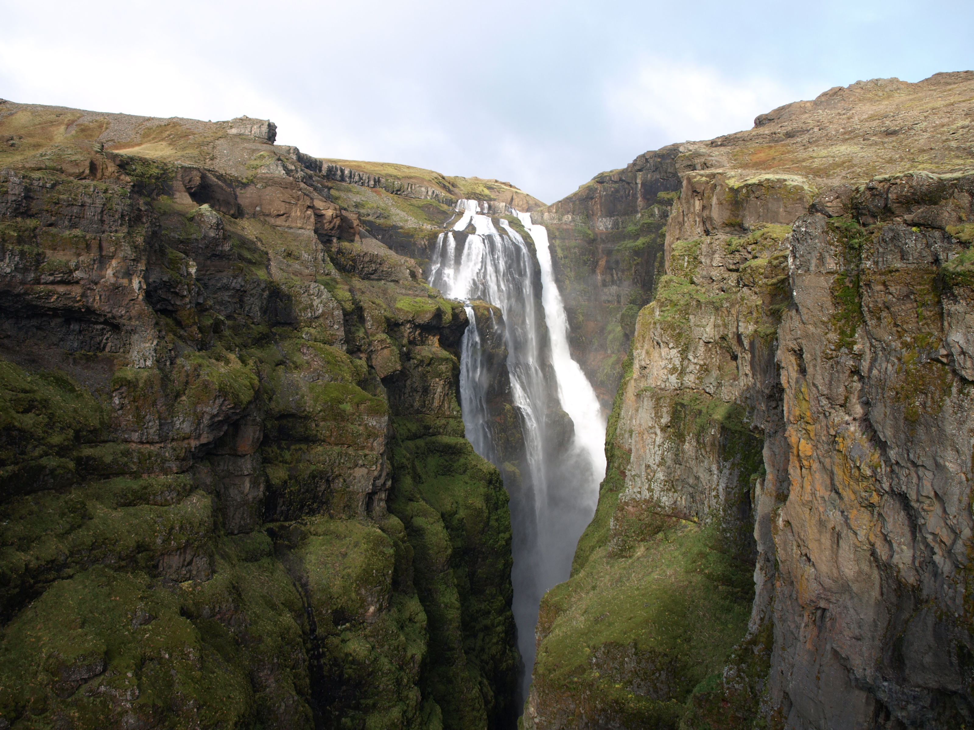 Iceland’s highest waterfall