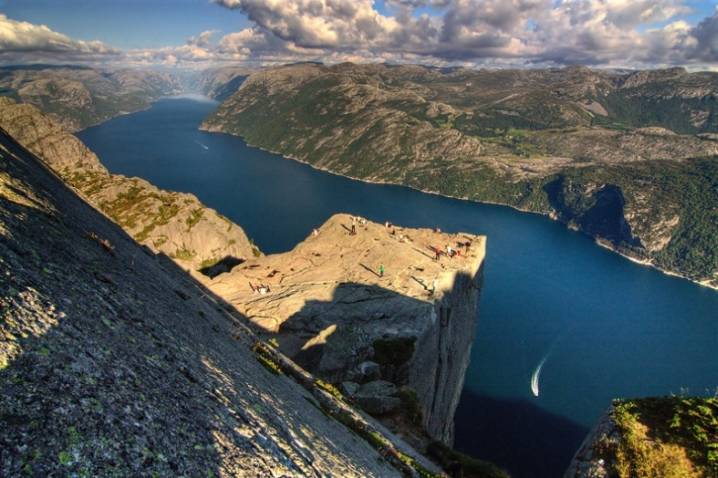 The Lysefjord Valley